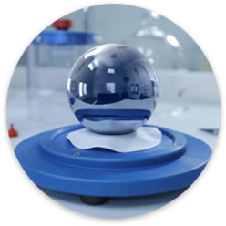 高度純化矽28矽晶球原級質量標準(2018年購自德國PTB)
